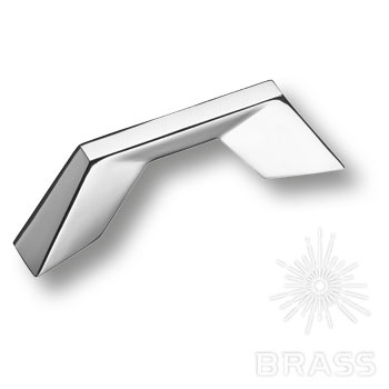 TRIANGOLO/64-C Ручка скоба, модерн, глянцевый хром 64 мм