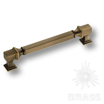 BU 015.160.04SQ Ручка скоба модерн, старая бронза 160 мм