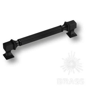 BU 015.160.09SQ Ручка скоба модерн, чёрный 160 мм