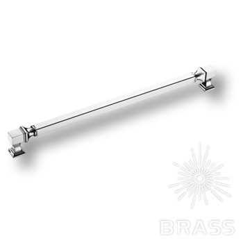 BU 015.320.07SQ Ручка скоба модерн, глянцевый хром 320 мм