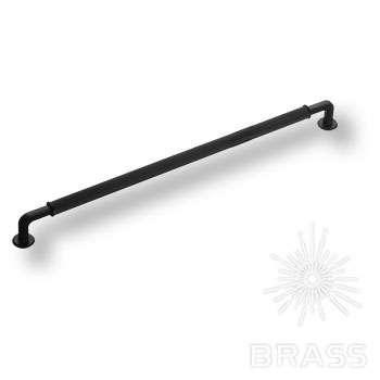 2160 0320 Matt Black Ручка рейлинг модерн, матовый чёрный 320  мм