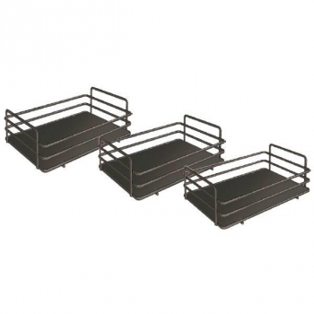 Ellite Комплект из 3-х сеток для колонны в базу 450, отделка титаниум