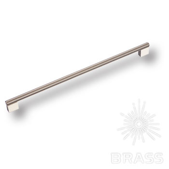 8783 0352 PN-PN Ручка сокба модерн, глянцевый никель 352 мм