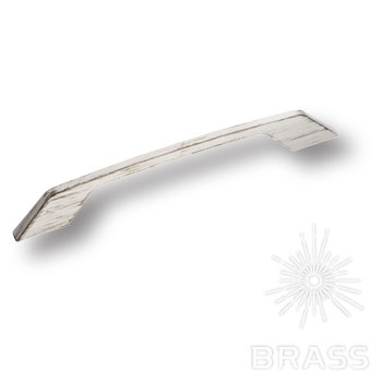 02.0424.0192 RUSTIC WHITE Ручка скоба модерн, состаренный белый 192 мм