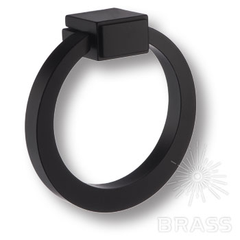 BU 013.80.09 Ручка кольцо модерн, чёрный